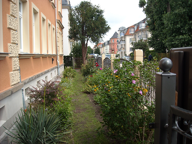 Ferienwohnung Schurig, Dresden, Haus mit Garten